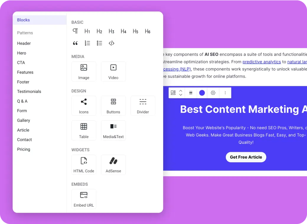 Rich Text Editor